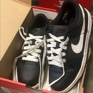 Black and White Dunk Low